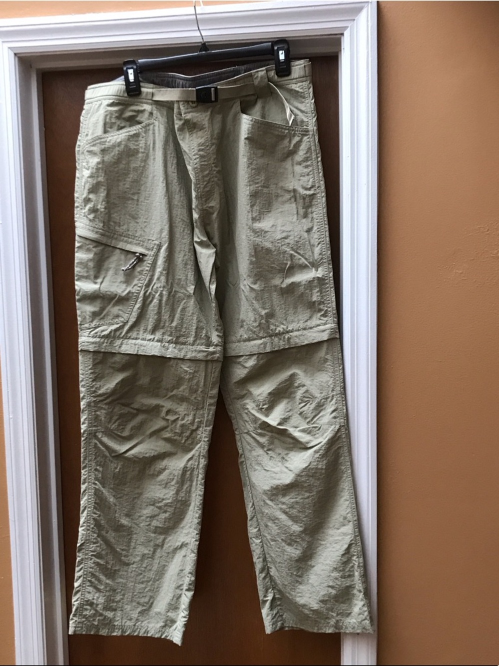 Alpine Design Men's Cargo Convertible Pants - Light Beige